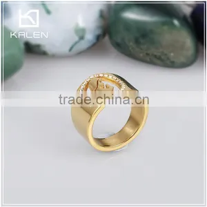 Kalen Hot Sale Fancy Gold Dubai Engagement Ring Price Designs thumbnail-2