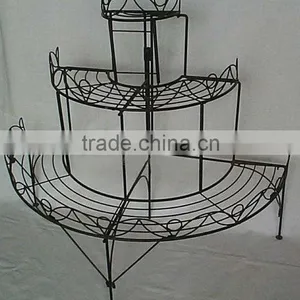 PF-S039 3 Tier Standing Flower Pot Rack thumbnail-1