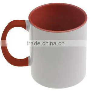 China Manufacturer Plain White 11oz Sublimation Two-tone Mugs thumbnail-3