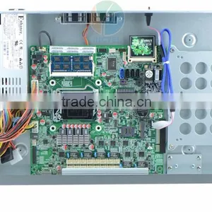 ROS 6 Gigabit Flow Control Firewall OPENWRT With I3 3210 CPU 1000M 6 82574L 2 Groups Bypass1U Firewall Router thumbnail-4