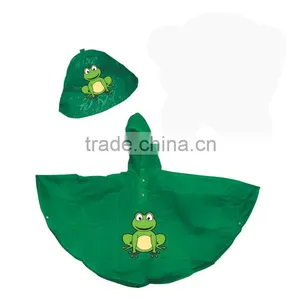 Plastic Cheap Folding Raincoat thumbnail-1