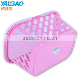 Hot Selling Cheap Plastic Shopping Basket With Handle thumbnail-4