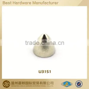 Flat Debosed Round Rivets Snap Rivet Fastener for Bags thumbnail-1