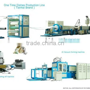 PS Foam Absorbent Tray Forming Machine thumbnail-1