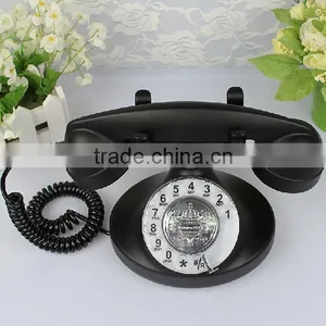 Hot Sale Antique Rotary Dial Old Style Telephone For Home Decoration thumbnail-1