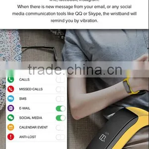 2016 Bluetooth 4.0 Bracelet, Fitness Smart Activity Tracker, Motion Detection thumbnail-3