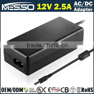 12V 2.5A Power Adapter 30W Led Lighting Light Lamp Bulb Strip Flashlight Adapter 100-240V thumbnail-1