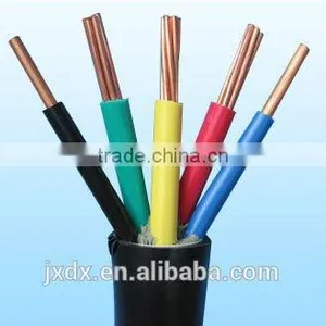 Kvv Double PVC Cover Copper Conductor Wire Scrap Multi Core Control Cable thumbnail-1