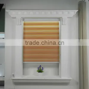 High Quality Ready-made Finished Zebra Roller Shades thumbnail-1