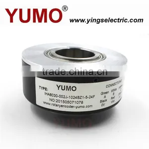 OEM 20mm 1024 Pulse 15pin Yueqing Manufacturing Company Rotary Encoder Hollow thumbnail-1