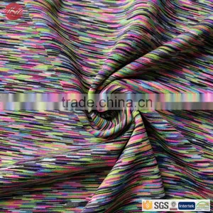 Knitting 4 Way Elastic Colorful Eco Space Dye Fabric thumbnail-1