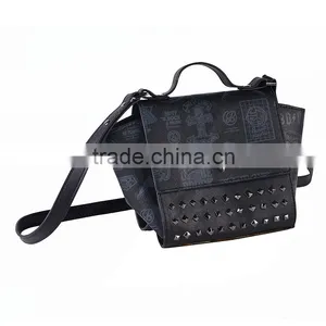 2016 Lady's Fashion Shoulder Bag,handbag With Studs thumbnail-3