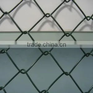 50mm Plastic-Coated Chain Link Fencing 1.2 x 10m /6 FT - PVC Chain Link Fencing 25mtr (1800) C/w Line Wires thumbnail-1