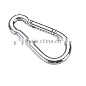 Rigging Hardware Spring Hooks DIN5299C Stainless Steel China Supplier thumbnail-1