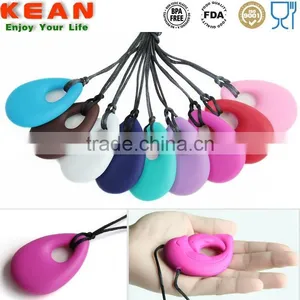 KEAN Supply Food Grade Baby Teething Necklace and Silicone Pendant thumbnail-5