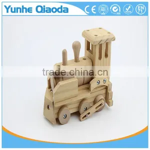 Steam Railway Enginedcraft Kit Assemble Paint DIY 3D Puzzle Toys for Kids Adults the Best Birthday Gift thumbnail-2