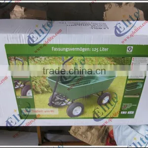Vigoro Dumping Garden Cart, Yard Wagon, Pull Wagon thumbnail-1