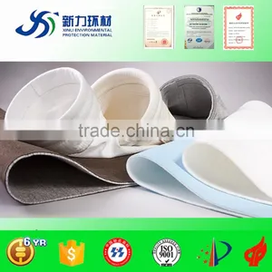 Directly Factory Supply the Polyester /pp /PTFE /aramid /P84 /Fiberglass /PPS /Acrylic Dust Filter Material thumbnail-1