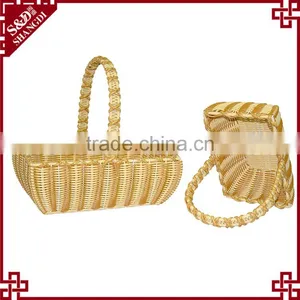 S.D Hight Quality Hot Sale Wicker Gift Basket Empty thumbnail-1
