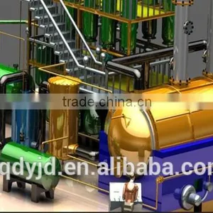 DAYI Waste Crude Oil Refinery Plant Get Diesel Oil Distillation With Engineers Available to Service Overseas thumbnail-1