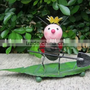 2015 Newest Design Funny Ladybug Metal Ladybug Garden Ladybug Garden Decoration Ladybug Metal Ladybug Garden Ornaments thumbnail-2