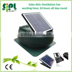 CE Certificated Solar Energy Powered Attic Air Ventilation Roof Fan With Solar Battery System thumbnail-2