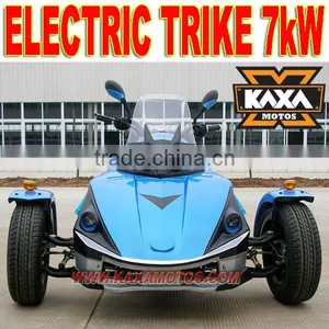 Three Wheels Electric Tricycle China 7kW thumbnail-6