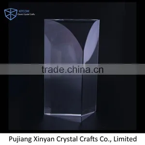 Top Fashion Unique Design Custom Cheap Glass Crystal Trophy Directly Sale thumbnail-1