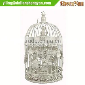 Antique Metal Bird Cage for Sale thumbnail-2