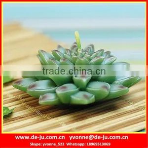 Green Plant Extraordinary Succulent Floating Birthday Candles thumbnail-1