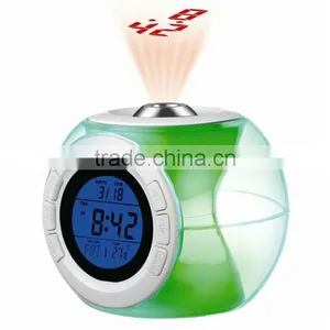 Newest Sound Controlled Projection Talking Alarm Clock thumbnail-1