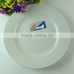 Ceramics White Cheap Dinner Plates thumbnail-2