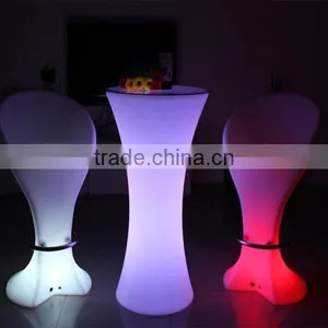 Popular Nightclub Party Glow LED Cocktail Table/ 2015 Hot Sale Cooking Table thumbnail-4