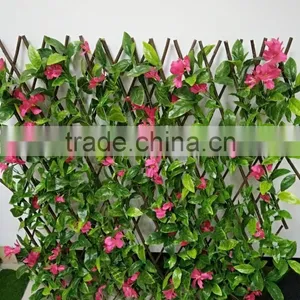 Artificial Red Maple Leaf Fence for Garden Decoration thumbnail-4