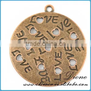 China Wholesale Name Tag Necklace Metal Pendants thumbnail-1