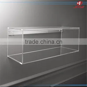 Cost Effective Handmade Wall Mounted Acrylic Book Shelf Clear Acrylic Shelf Dividers thumbnail-3