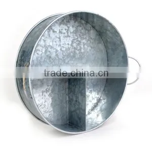Chinese Factory Many Different Size Metal Food Tray, Round Cheap Metal Tray thumbnail-1