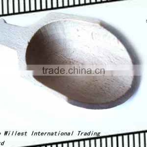 Natural Wood Mini Spoon for Coffee Bean, Tea,salt thumbnail-1