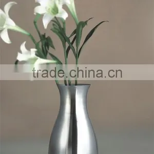Customized Modern Stainless Steel Floor Decorative Art Large Flower Vases thumbnail-4