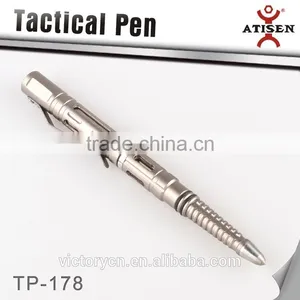 6061Aluminum Steel Tactical Ball Point Pen,glass Breaker 2 in 1 TP-178 thumbnail-1