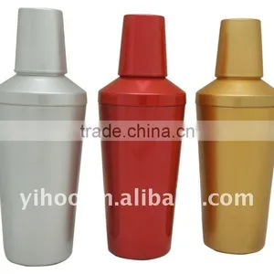 2016 Plastic Customized Cocktail Clear Boston Shaker thumbnail-1