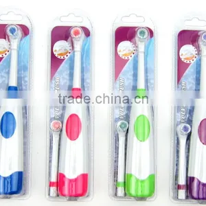 Electric Toothbrush Waterproof Revolving Toothbrush + 3 Brush Heads For Kids thumbnail-6