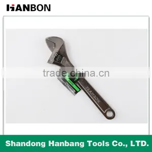 Black Nickel Finish Adjustable Wrench With Good Quality Made in China thumbnail-2