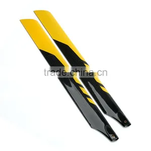 2 X 325mm Helicopter Main Rotor Blade Carbon Blade For Trex 450 XL SE V2 thumbnail-1