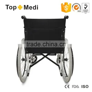 TOPMEDI Foldable Manual Cheap Aluminum Wheelchair thumbnail-4