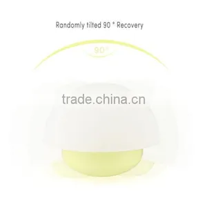 7 Color Touch Sensor Dimmable Lamp Yellow Tumbler Mushroom LED Kids Night Light thumbnail-4