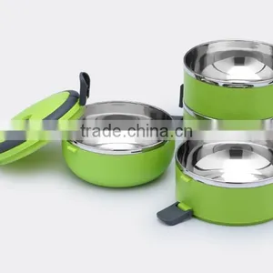 Round Stainless Steel and PP Material Food Container With Competitive Price thumbnail-5