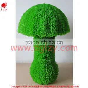 Artificial Green Grass Marshroom Sculpture Plant Topiary for Garden Landscaping Ornamental Decoration thumbnail-1