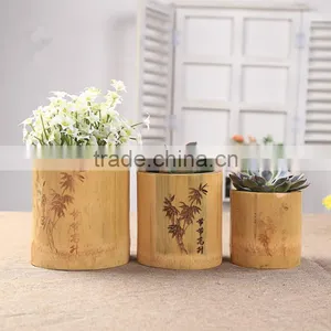 Tonkin Bamboo Poles Material Vases for Planting thumbnail-1