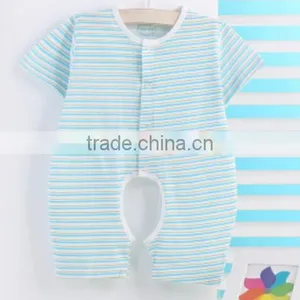 Comfortable Soft Cotton Beautiful Plain Sleeveless Baby Romper thumbnail-1